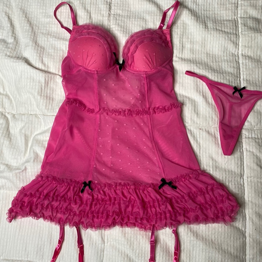 Pink Sweetheart lingerie Set
